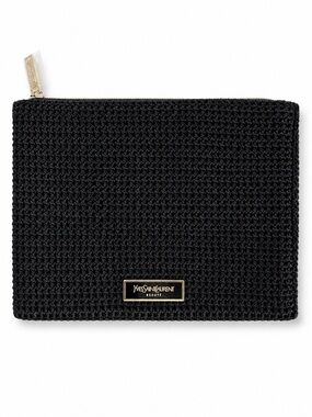 YSL Black Cosmetic Pouch